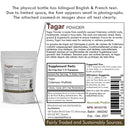 Tagar Powder packaging with supplement facts and Ayushmantra branding