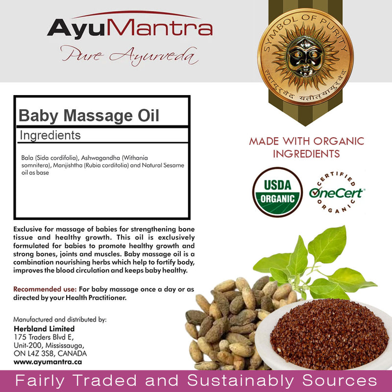 Baby Massage Oil