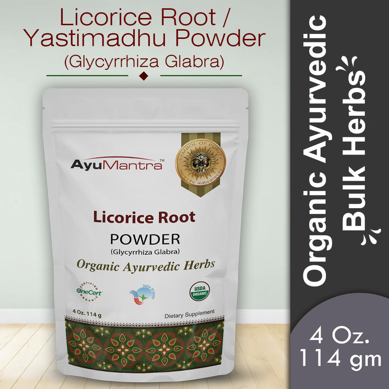 Licorice Root / Yastimadhu Powder (Glycyrrhiza glabra)